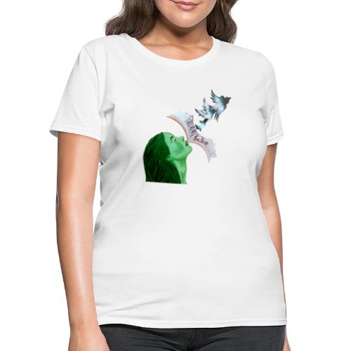 Full Heart Free Voice Cover Art Cut Out - Women's T-Shirt