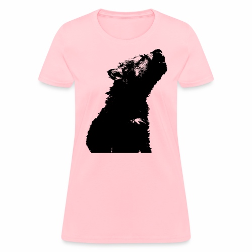 OnePleasure cool cute young wolf puppy gift ideas - Women's T-Shirt