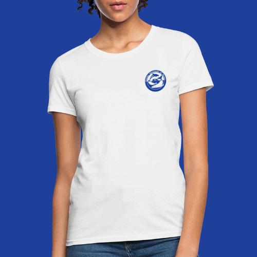 Logo (Front) Premie Pup (Back) - Women's T-Shirt