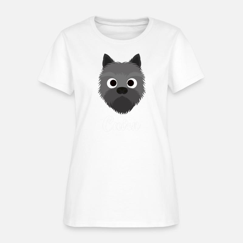 Women’s Premium T-Shirt - Cairn Terrier-Schriftzug main image 0