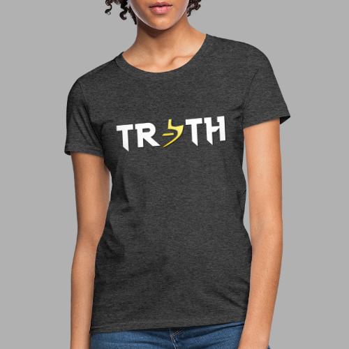 Truth Lettering Hieroglyphic - Women's T-Shirt
