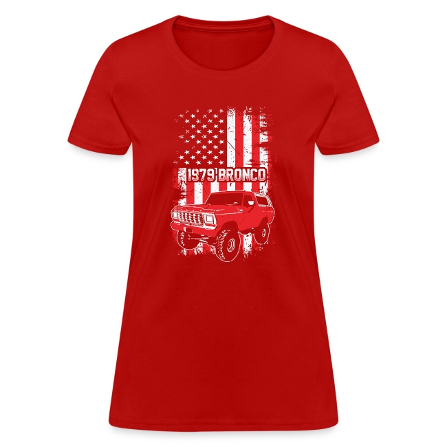 1979 Bronco Red USA T-Shirt