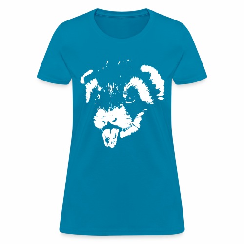 Sweet Cheeky Nimble Pet Head Stick Out Tongue Gift - Women's T-Shirt