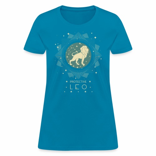 Zodiac sign Leo constellation birthday July August - Women's T-Shirt