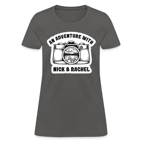 Nick & Rachel Black & White Logo - Women's T-Shirt