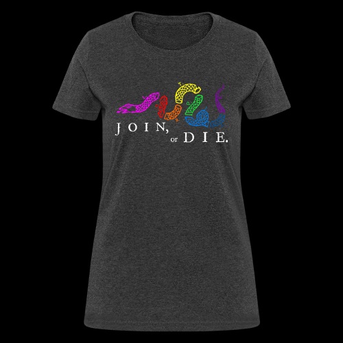 LGBTQIA Join or Die - Women's T-Shirt
