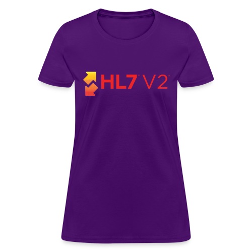HL7 Version 2 Logo - Women's T-Shirt