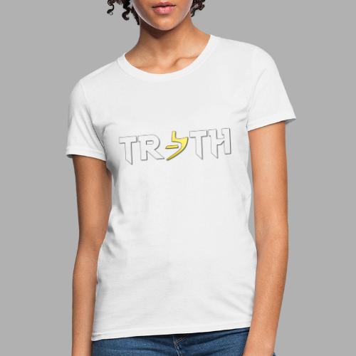 Truth Lettering Hieroglyphic - Women's T-Shirt