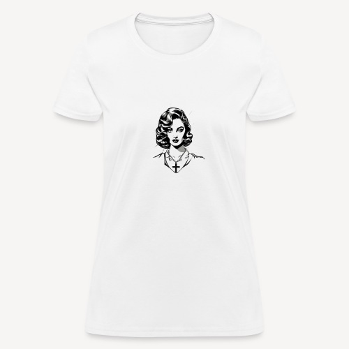 GOD BLESS CATHOLIC GIRLS - Women's T-Shirt