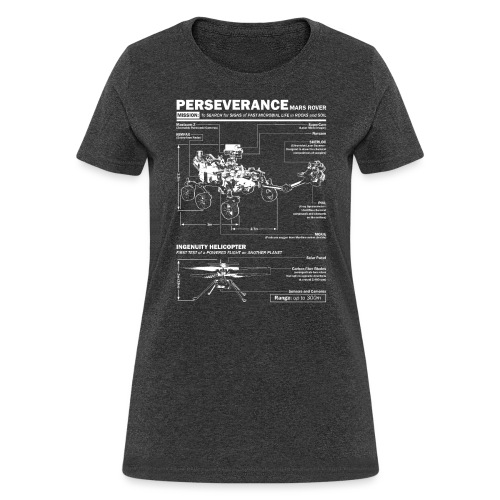 Perseverance Mars Rover 2020 and Ingenuity tee - Women's T-Shirt