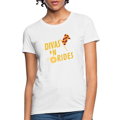 Divas-N-Rides Road Trip Graphics - Women's T-Shirt