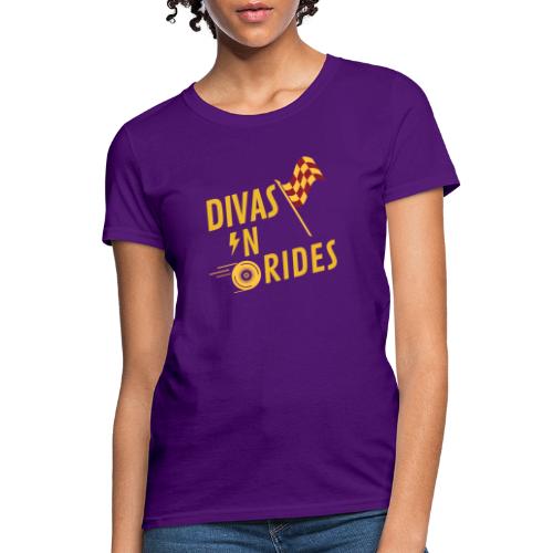 Divas-N-Rides Road Trip Graphics - Women's T-Shirt