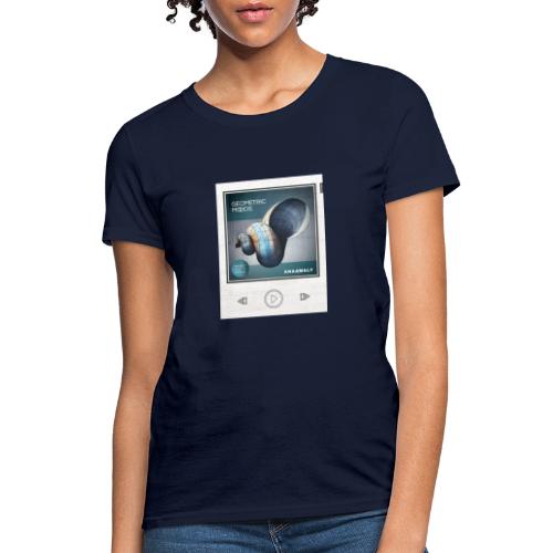 Geometric Moods (432 Hz) White - Women's T-Shirt