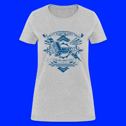 Vintage Leet Sauce Studios Crest Blue - Women's T-Shirt
