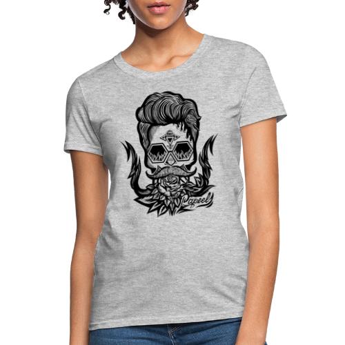 Papeel Skull Rofire - Black - Women's T-Shirt