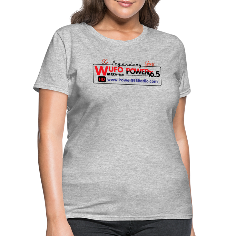 60 Year Anniversary Power 96.5 Radio - Women's T-Shirt
