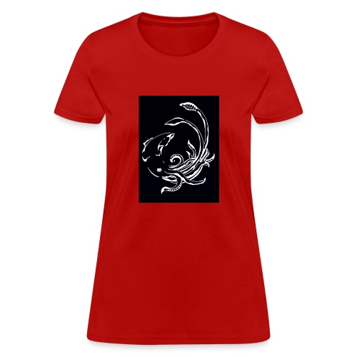 Red Devil - Womens Longsleeve Negative - Women's T-Shirt