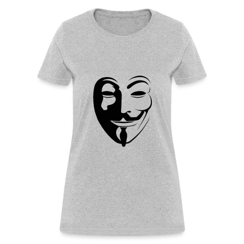 Anonymous Round Face gif - Women's T-Shirt