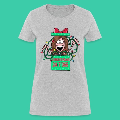 Rachel Christmas 365 gif - Women's T-Shirt