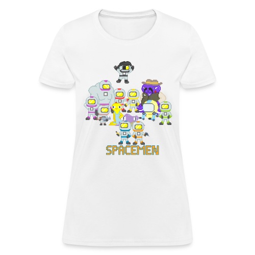 all the spacemen png - Women's T-Shirt