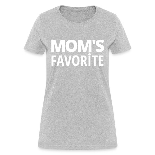 MOM'S FAVORITE (Crown) - Women's T-Shirt