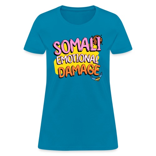Emational-muslim dress- somali clothes-kabayare - Women's T-Shirt