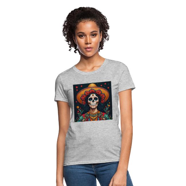 Charra Skull Art | Traditional Mexican Design