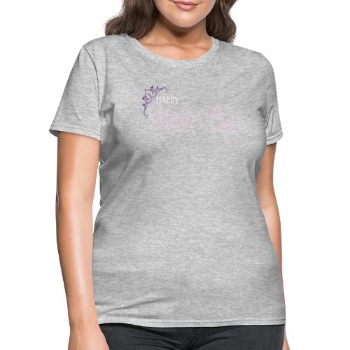 Happy Mother's Day, 3 color vector - Women's T-Shirt