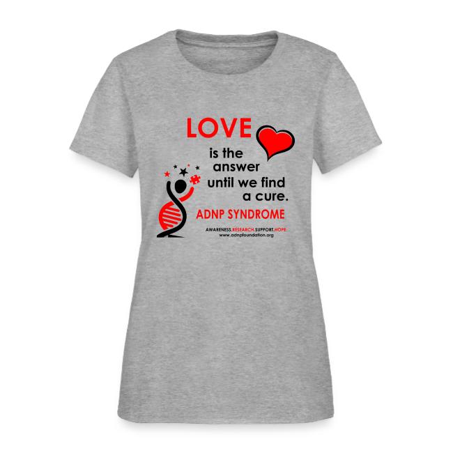 LOVE IS THE ANSWER Red and Black