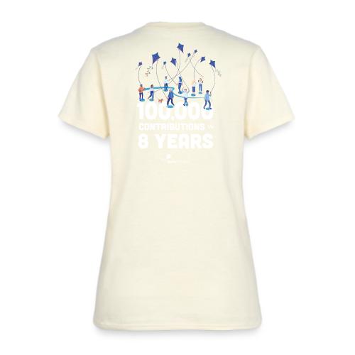 Zephyr 100,000 Contributions - Women's T-Shirt