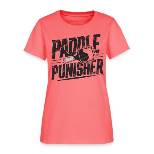 Funny Pickleball: Paddle Punisher Incoming - Women's T-Shirt