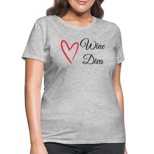 Diva du vin - T-shirt Femme