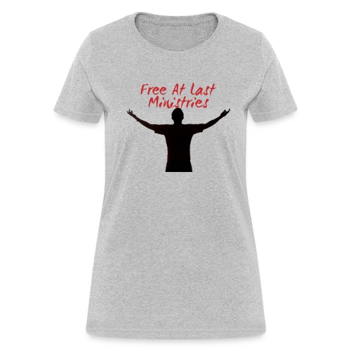 Free At Last Ministries Logo - Women's T-Shirt
