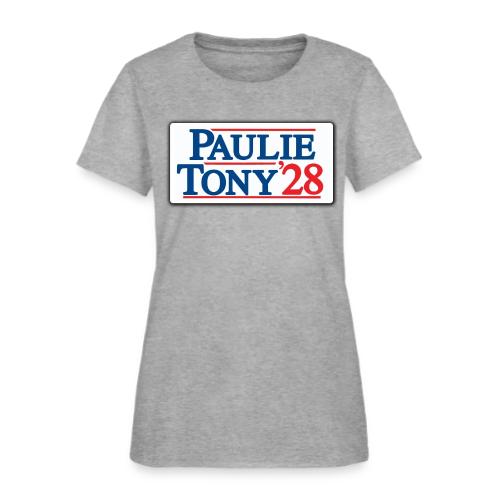 Paulie and Tony for Co-President 2028 - Women's T-Shirt