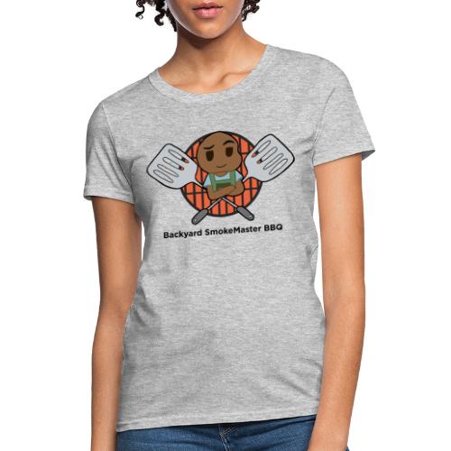 Backyard SmokeMaster BBQ Logo - Women's T-Shirt