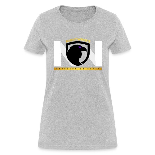 Nightwing WhitexBLK Logo - Women's T-Shirt