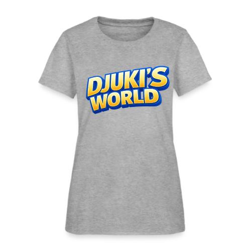 DJUKI’S WORLD – Golden Logo - Women's T-Shirt