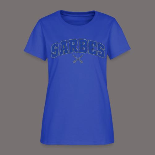 Sarbes - Blue & Gold - Women's T-Shirt