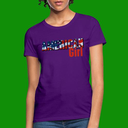 AMERICAN GIRL - Women's T-Shirt