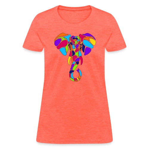 Art Deco elephant - Women's T-Shirt