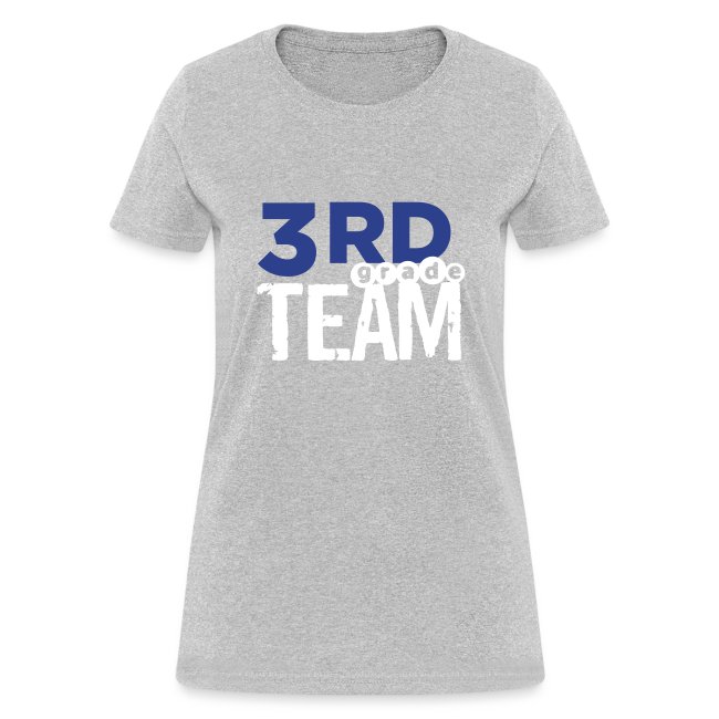 Bold 3rd Grade Team Teacher T-Shirts