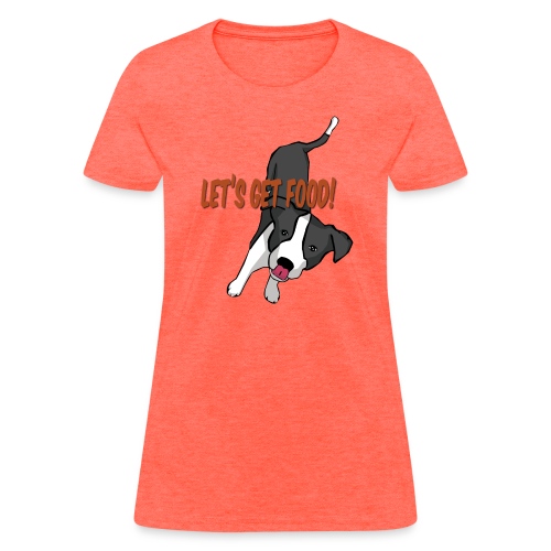 Foodie Dog Border Collie - Women's T-Shirt