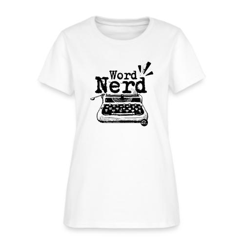 Word Nerd! (black) - Women's T-Shirt