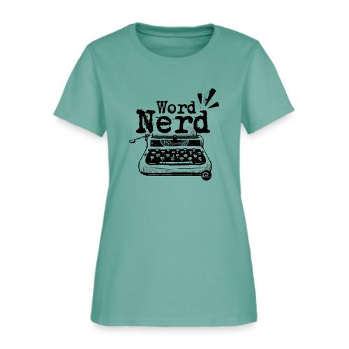 Word Nerd! (black) - Women's T-Shirt