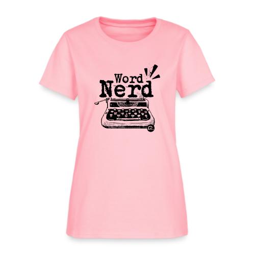 Word Nerd! (black) - Women's T-Shirt