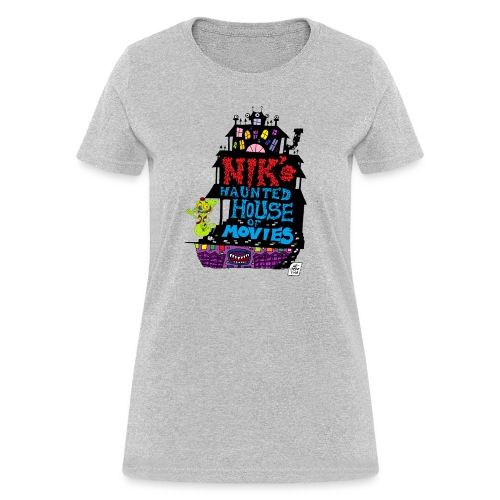 niks haunted house of movies - Women's T-Shirt