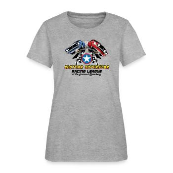 SLOT CAR RACING LEAGUE - Women's T-Shirt - heather gray - Front