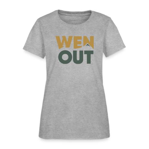 WenOut Logo (dark) - Women's T-Shirt
