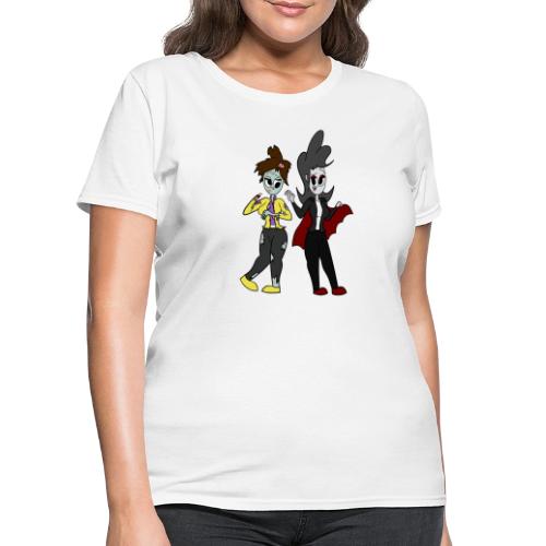 Vampire Coll and Zombie Dersy - Women's T-Shirt