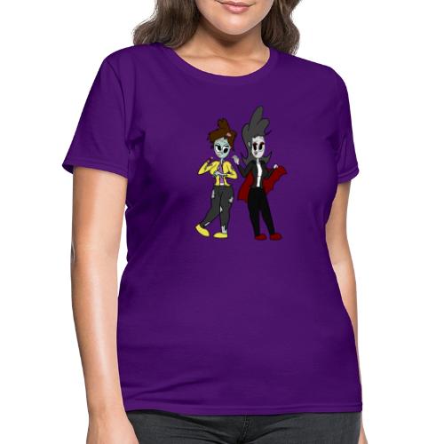 Vampire Coll and Zombie Dersy - Women's T-Shirt